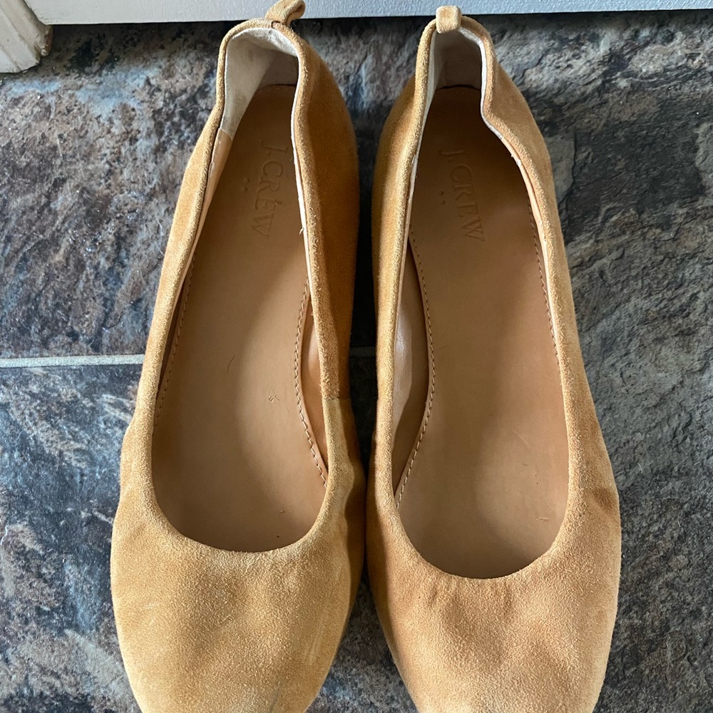 J. Crew Camel Suede Women's Loafers